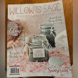 Willow & Sage homemade bath and body magazine. 26 recipes to make you flow  dyi